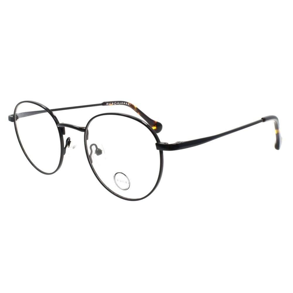 Aura Eyewear Monroe Eyeglasses Frames 48-20-140 Black